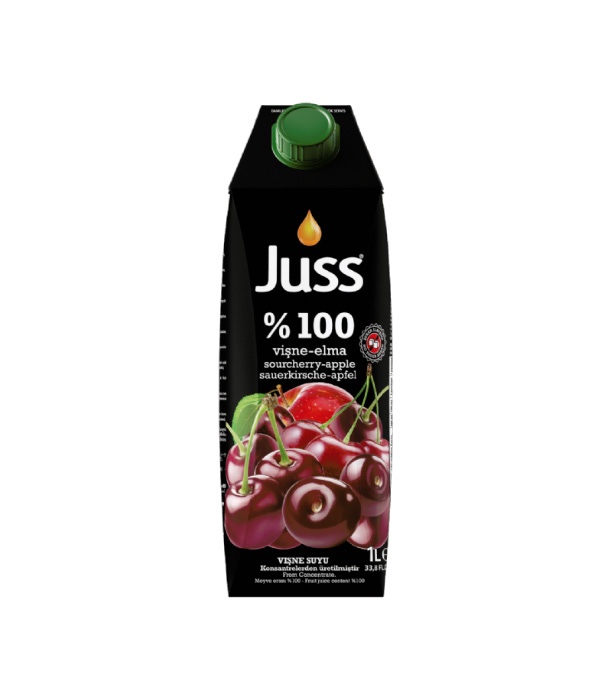 Juss %100 Elma & Vişne 1 L