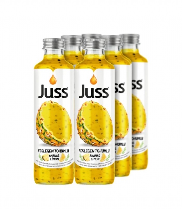 Juss Pineapple & Lemon Basil Seed Drink 250 ml