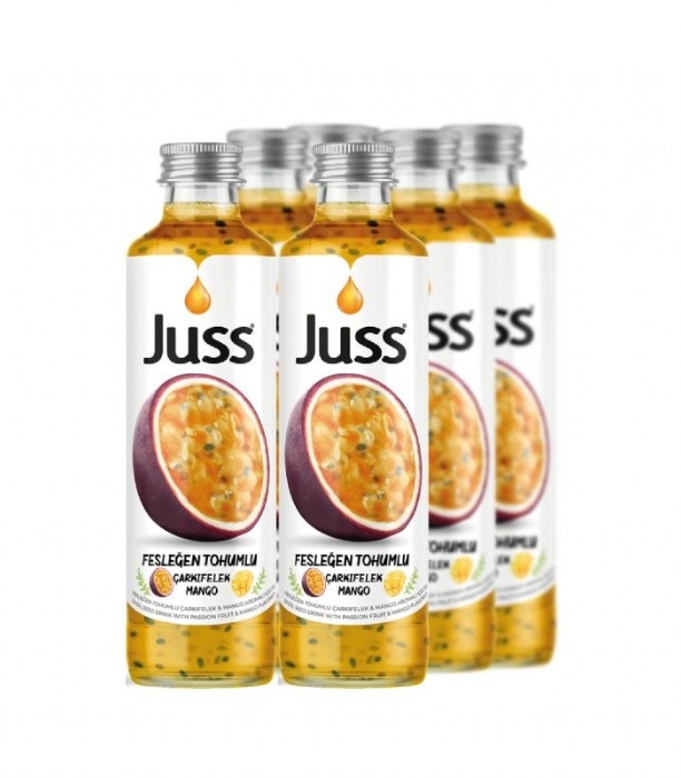 Çarkıfelek & Mango Aromalı Fesleğen Tohumlu İçecek