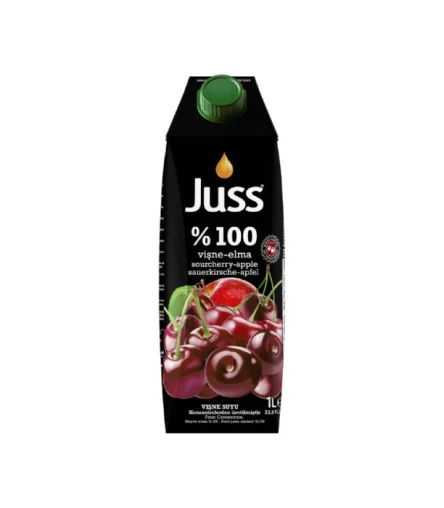 Juss %100 Elma & Vişne 1 L